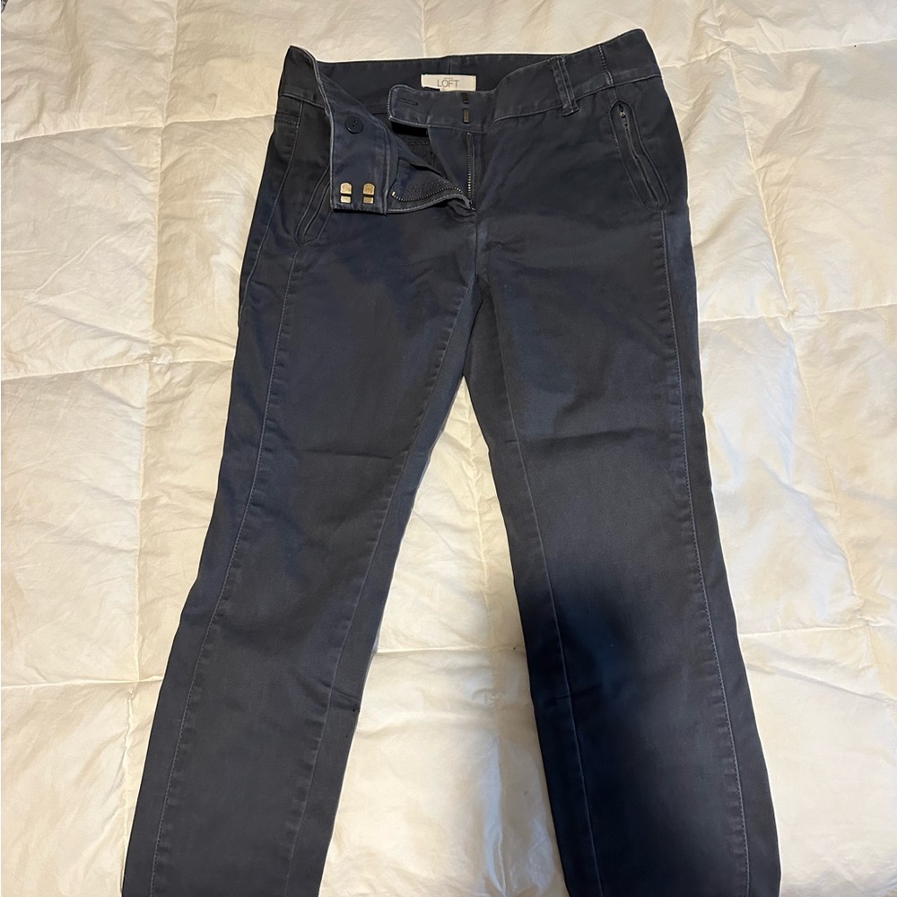 Loft cropped pants size 2P